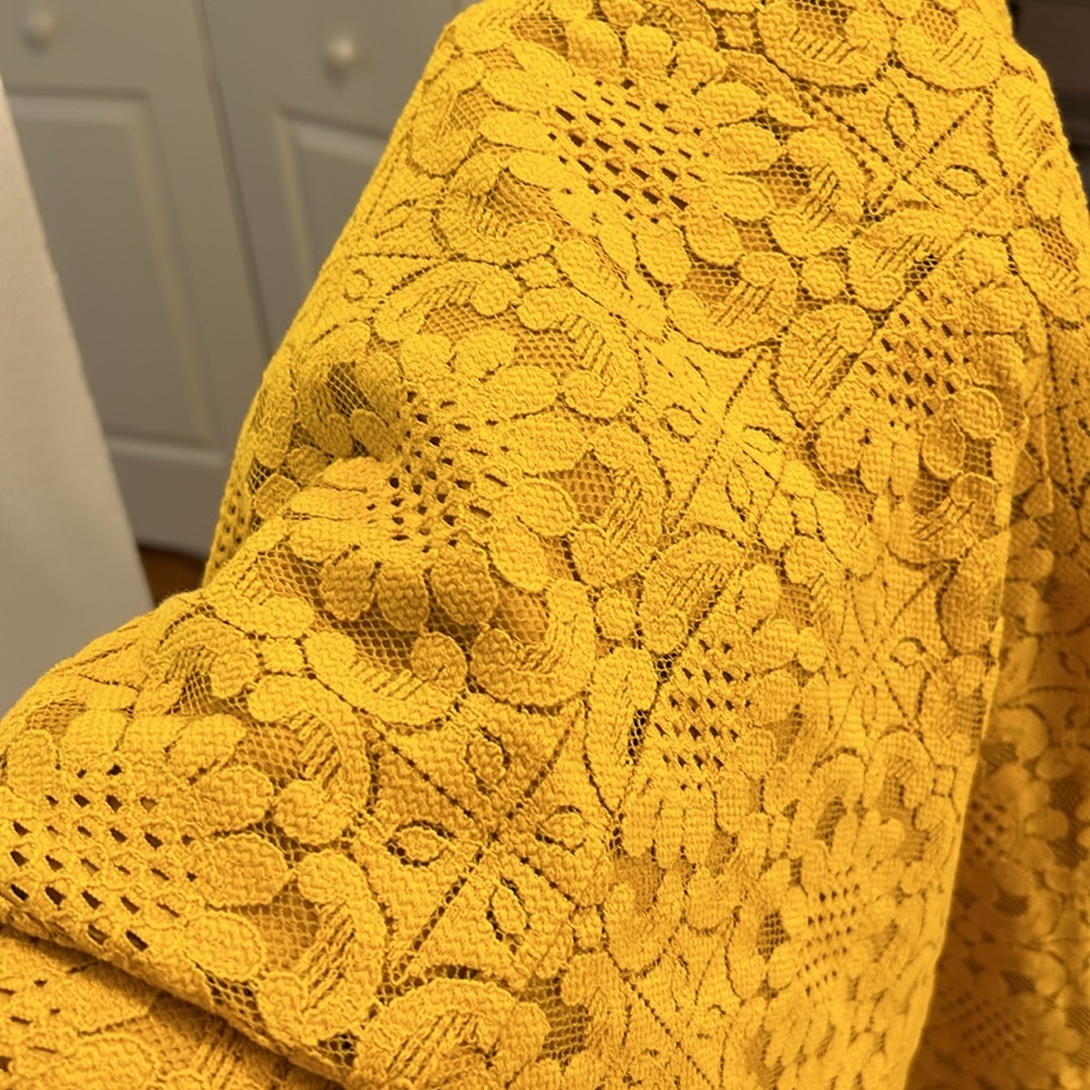 Forever 21+ size 1X high neck lace dress - Picture 3 of 3